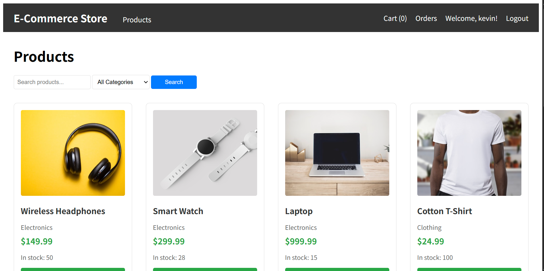 E-Commerce Platform